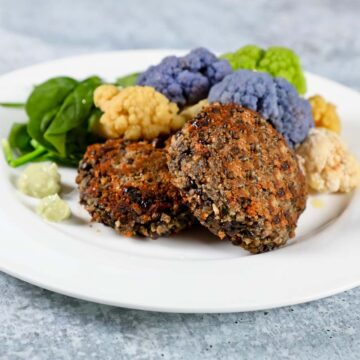 Lentil Burger - Lilian's Table