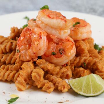 Pumpkin Shrimp Pasta - Lilian's Table