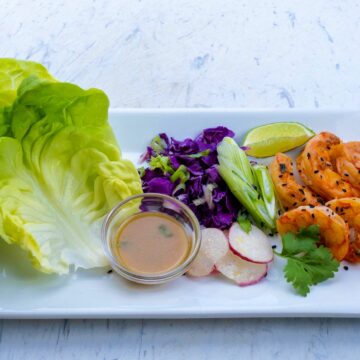 Shrimp Lettuce Wrap - Lilian's Table